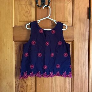LAST CHANCE*** Girls GAP kids flower tank